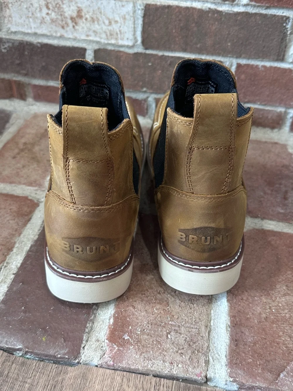 brunt | ohman moc toe soft toe work boots